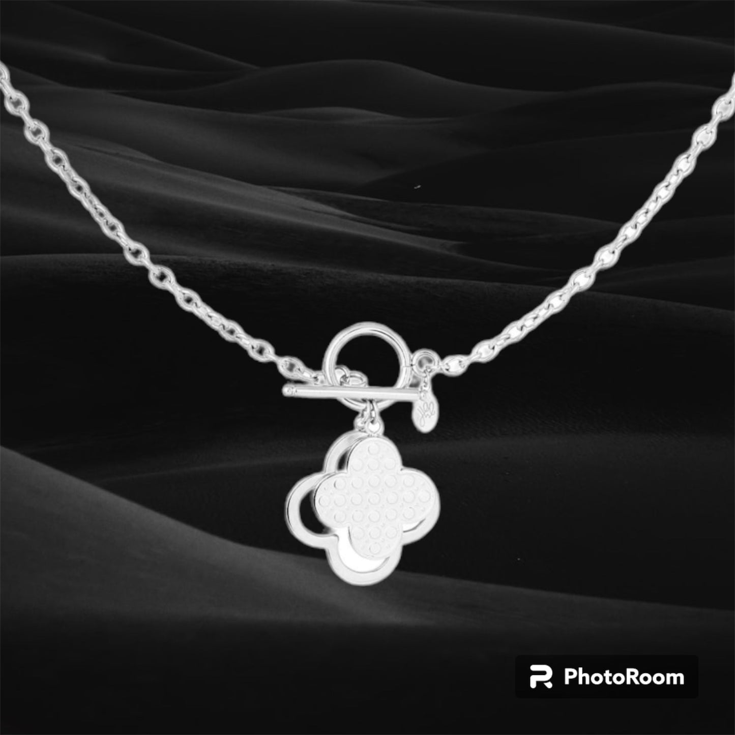 Janet Chain Stainless Steel Clover