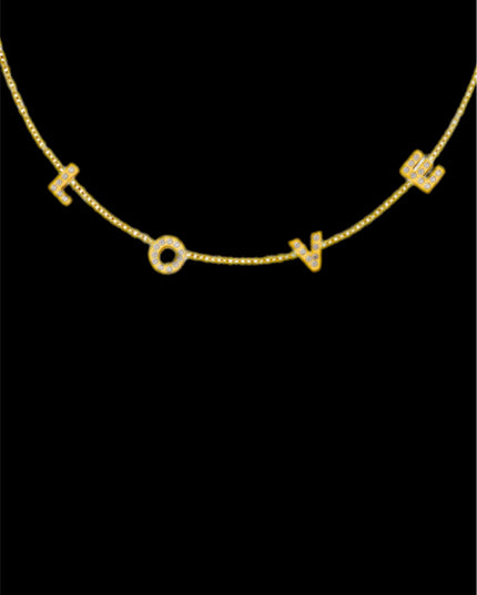 Jady Chain Stainless Steel Love