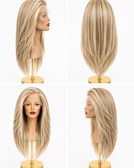 Goldhair Exclusive Human Hair Wig 60Ash/8.7  40cm
