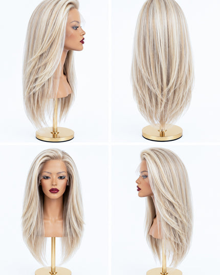 Goldhair Exclusive Human Hair Wig 60Ash/22.7 40cm