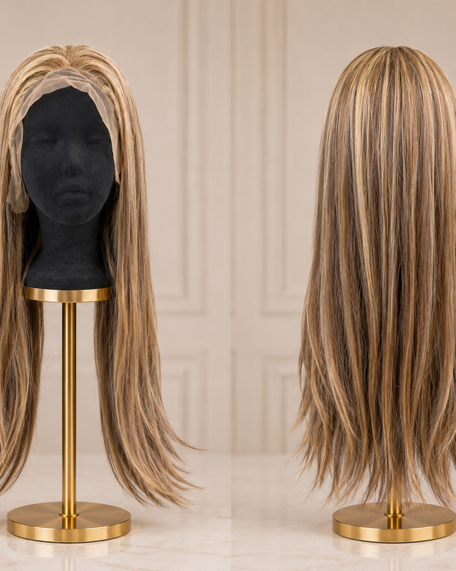 Goldhair Exclusive Human Hair Wig 4.7/6.11 60ash