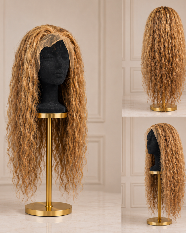 Goldhair Exclusive Human Hair Wig Caribbean Curl 6.1 5.3