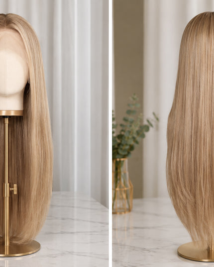 Goldhair Exclusive Human Hair Wig 6.2/60Ash 60cm