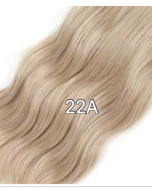 Exklusiver Salon -Clip in Erweiterungen 4 Stück 100%Monofiber Haare