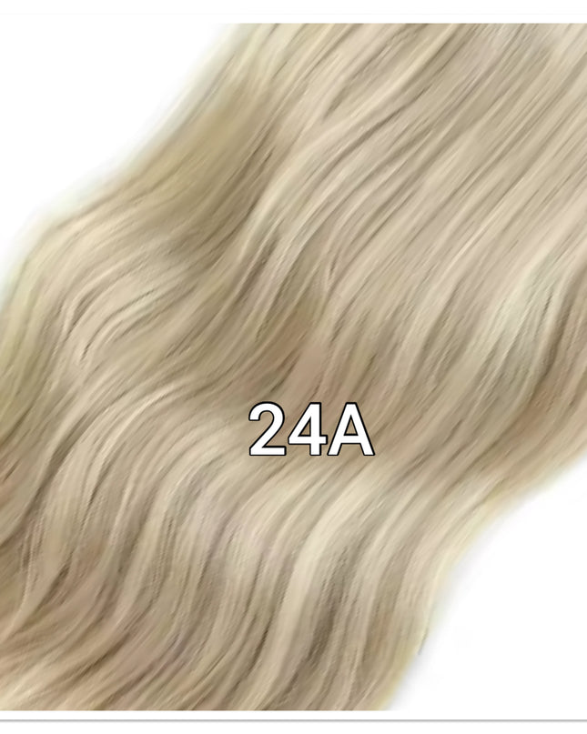 Exklusiver Salon -Clip in Erweiterungen 4 Stück 100%Monofiber Haare