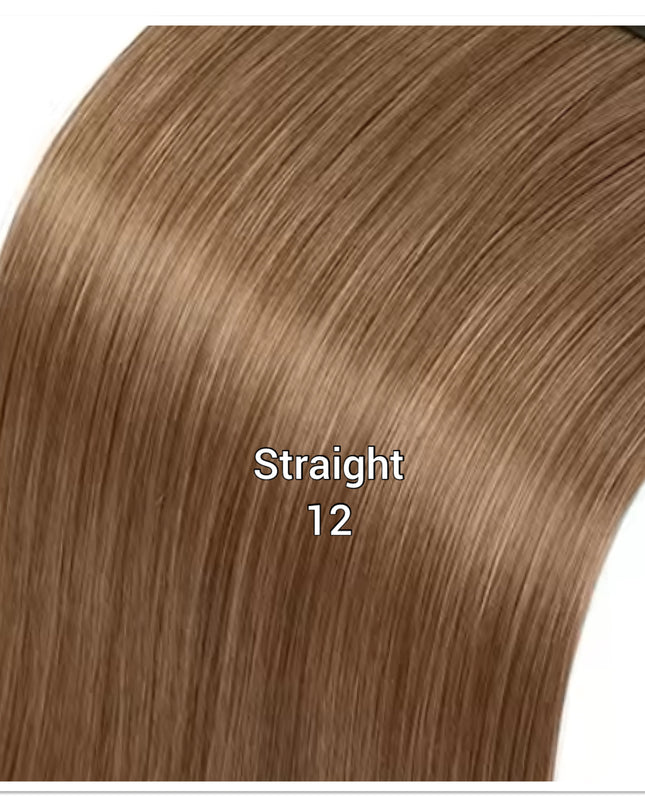 Exklusiver Salon -Clip in Erweiterungen 4 Stück 100%Monofiber Haare
