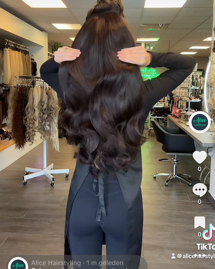 Salon exclusive fiber u-part dark brown