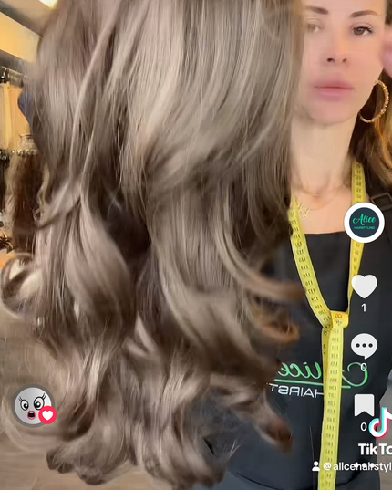 Salon exclusive fiber full cover choco brown