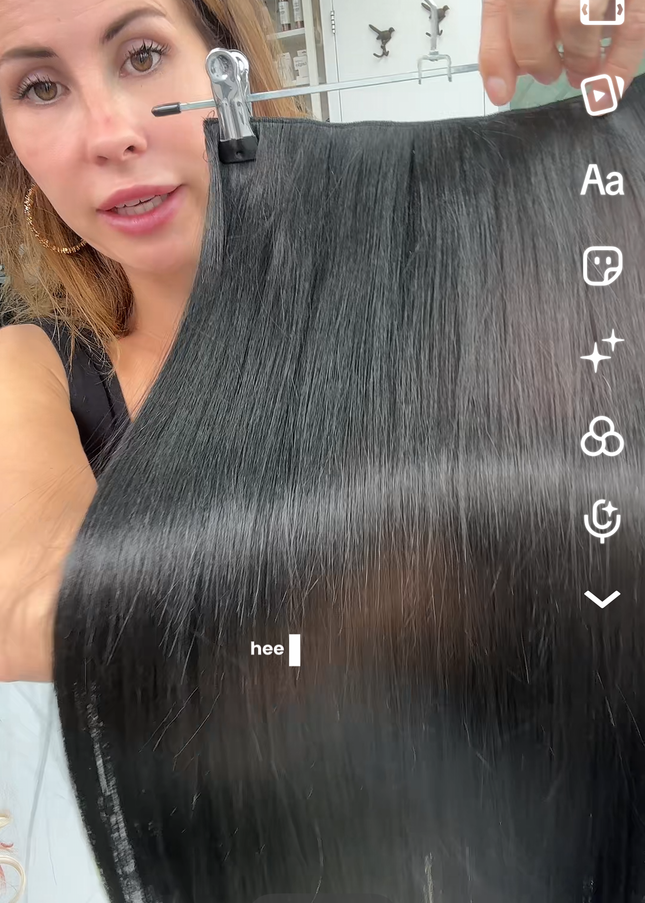Salon Exclusive Fiber Clip-in Extensions One Piece 568