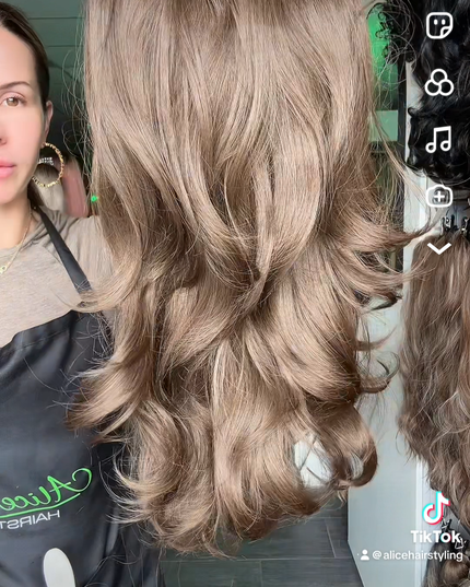 Salon exclusive fiber full cover chocolate Brown
