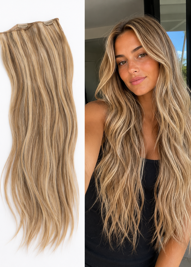 Goldhair Exclusive Clip-in extensions one piece 1000/103/8