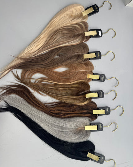 Goldhair exclusive human hair topper xs
