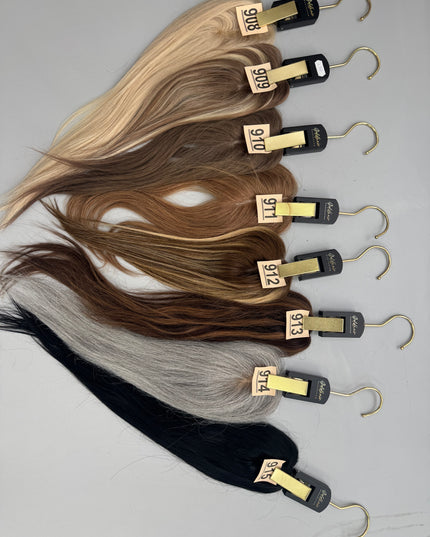 Goldhair exclusive human hair topper xs