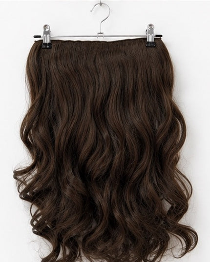 Salon exclusive clip-in extensions one piece medium brown
