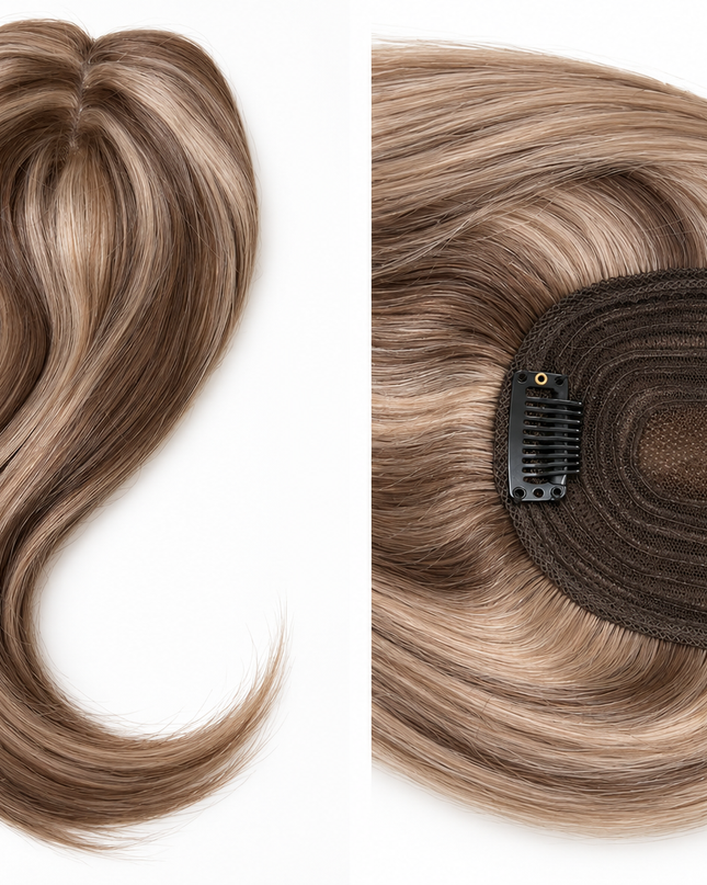 Goldhair Exclusive Handmade Topper Balayage 17/8a