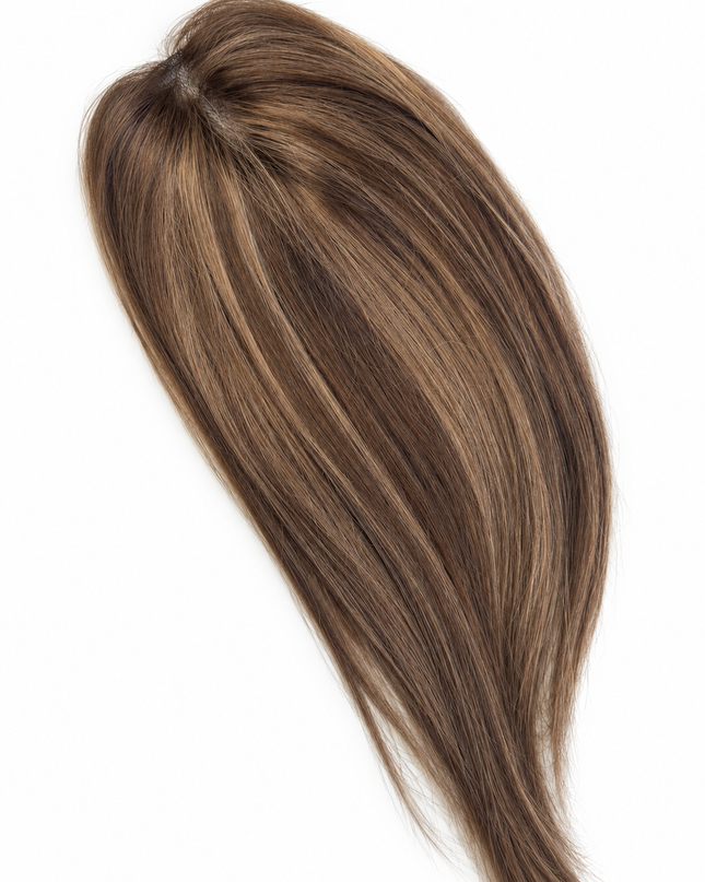 Goldhair Exclusive Handmade Topper Brown mix