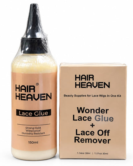 Hair Heaven Lace Glue 150 ml Salonverpakking + GRATIS Lace Glue & Remover Set