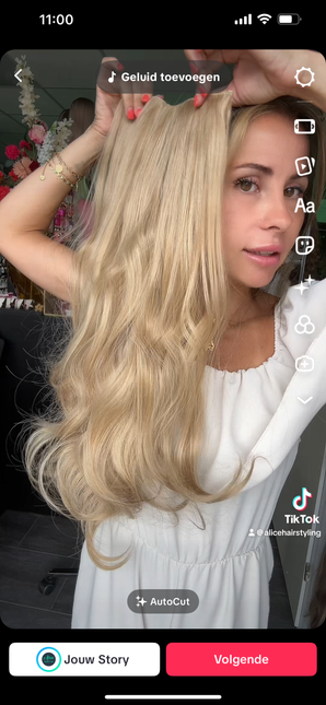 Salon exclusive fiber u-part Daisy