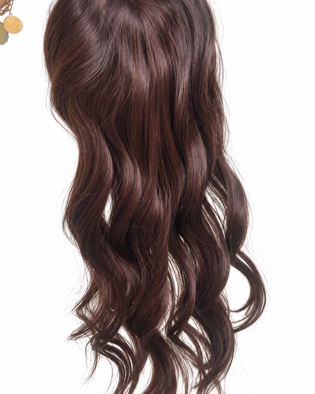 Salon Exclusive Fiber Topper 55cm Dark Plum