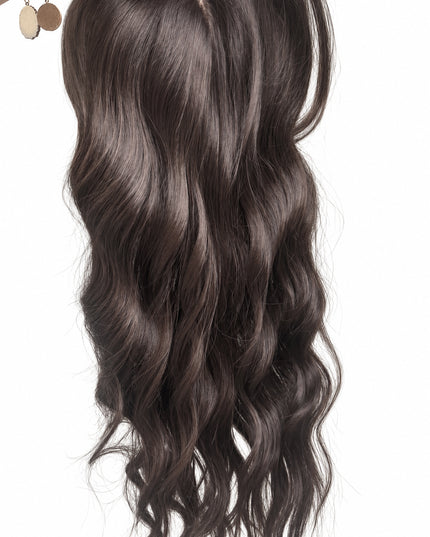 Salon Exclusive Fiber Topper 55cm Dark Brown