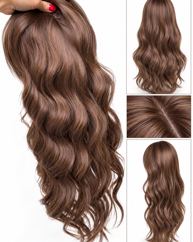 Salon Exclusive Fiber Topper 55cm Teddy