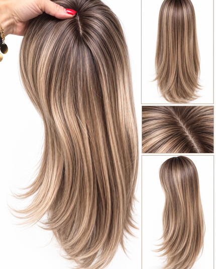 Salon Exclusive Fiber Topper 55cm Mushroom