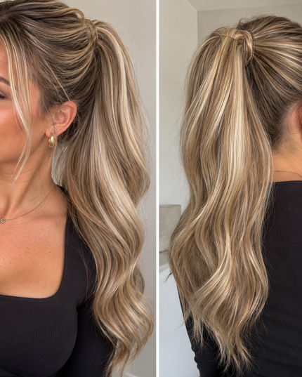 Goldhair Exclusive Ponytail Extensions Human Hair p8/24/10