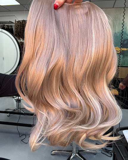 Salon Exclusive U-part Fiber Extensions 40cm Champagne