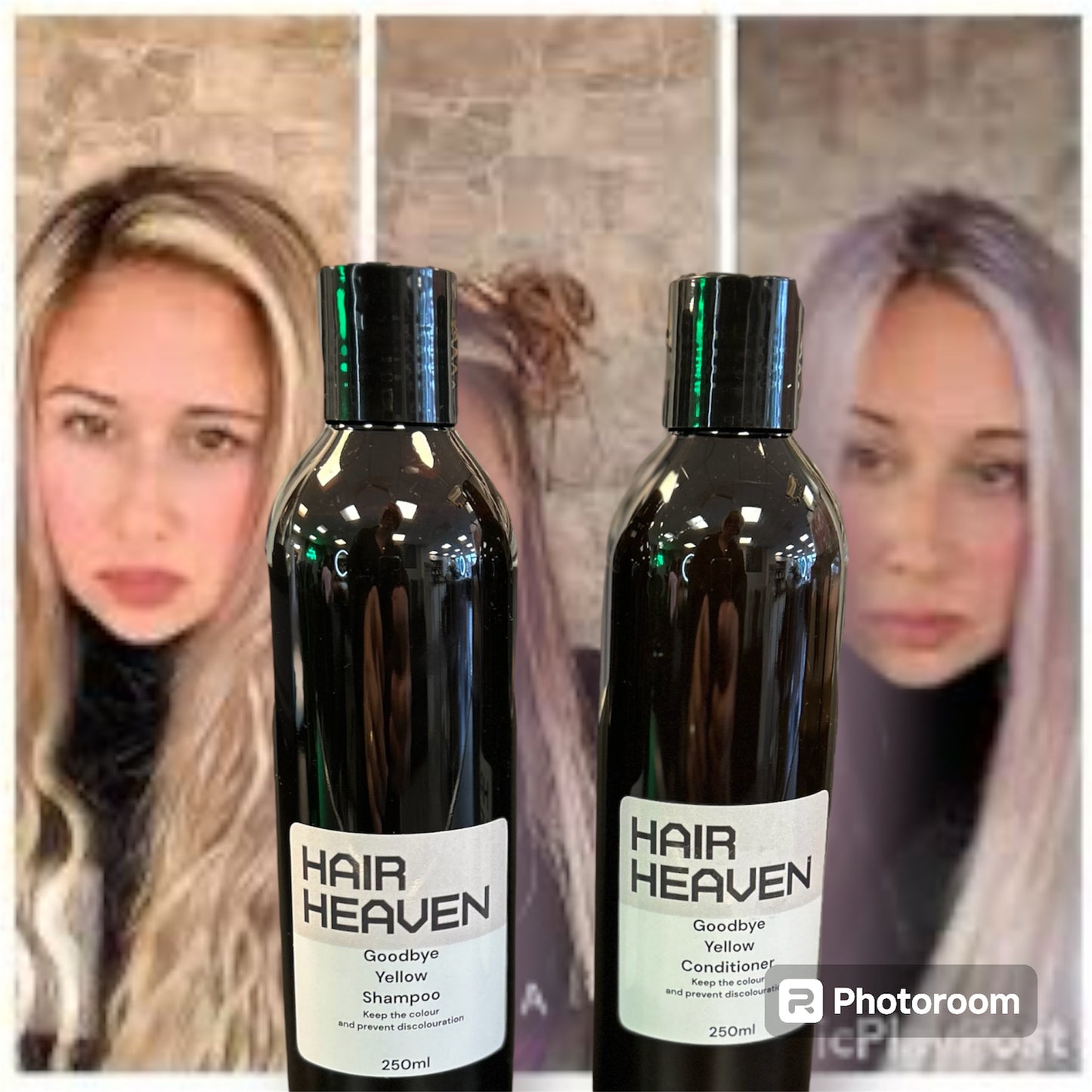 Hair Heaven Goodbye Yellow Kit 2x250ml