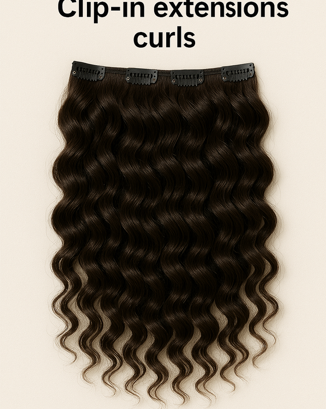 Goldhair Exclusive Curly Clip In Extensions One Piece 100Gram