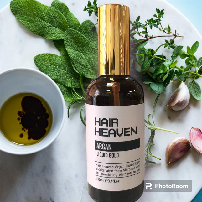 Hair Heaven Argan Liquid Gold Oil 100ml