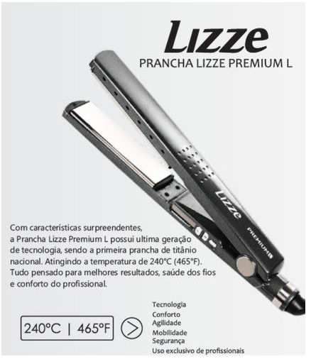 Lizze Premium Straigtening Iron 240℃