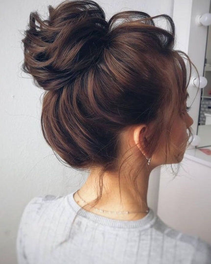 Salon Exklusive Haarbun 100%Monofiber Haare